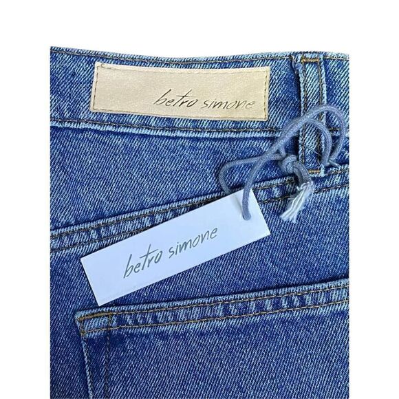 𝅺betro Simone High Rise Straight Leg Button Fly Dad Jeans‎ - Picture 11 of 11